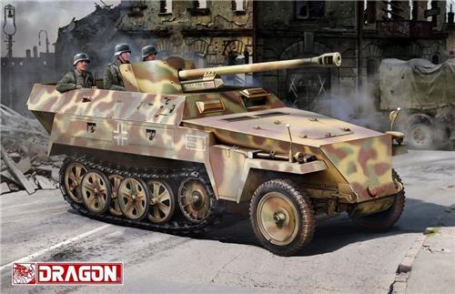 1:35 Dragon 6884 Sd.Kfz. 250 NEU - mit 5cm Pak 38 Plastic Modelbouwpakket