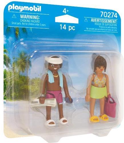 Playmobil Duo Packs - Koppel vakantiegangers 70274