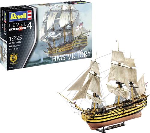 1:225 Revell 65408 HMS Victory Ship - Model Set Plastic Modelbouwpakket