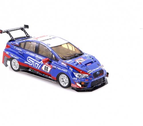 Bouwpakket Miniatuur Subaru WRX STI NBR 2019- metaal- gekleurd