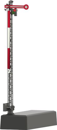 Märklin 70394 H0 Vormsein 1-armig, Mast Hoofdsein Kant-en-klaar model