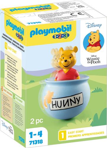 PLAYMOBIL 1.2.3 & Disney Winnie de Poeh Honingpot - 71318