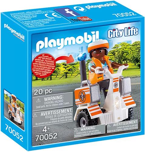 PLAYMOBIL City Life Eerste hulp balans racer - 70052