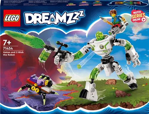 LEGO DREAMZzz Mateo en Z-Blob de robot Speelgoed met Grote Figuur - 71454