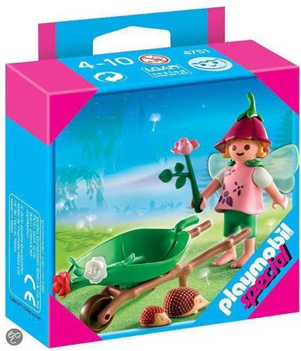 Playmobil Bloemenelfje met egels  - 4751