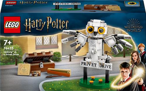 LEGO Harry Potter Hedwig bij Ligusterlaan 4 - 76425