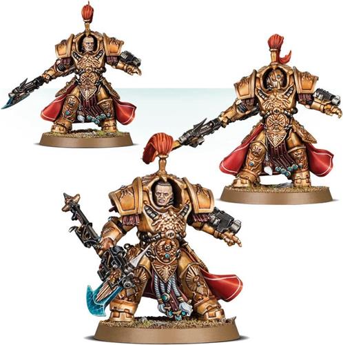 Warhammer 40.000 - Adeptus Custodes  Allarus Custodians  01-13