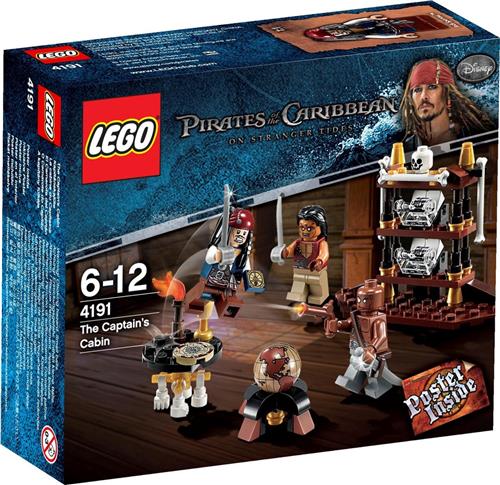 LEGO Pirates of the Caribbean De Hut Van De Kapitein - 4191