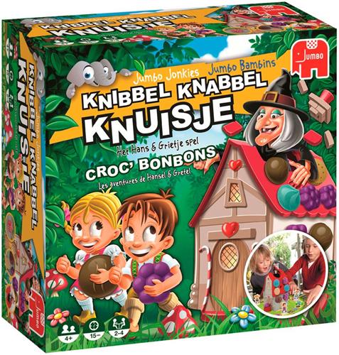 Jumbo Knibbel Knabbel Knuisje - Nederlands / Franstalig - Bordspel