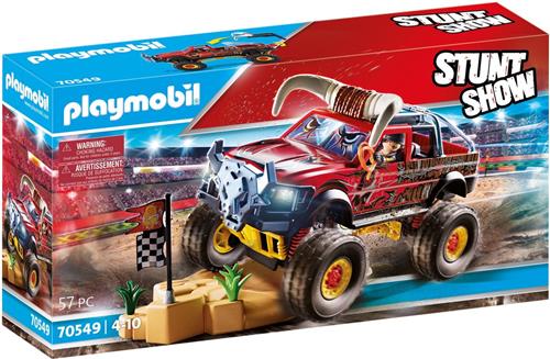 PLAYMOBIL Stuntshow Monster Truck met hoorns - 70549