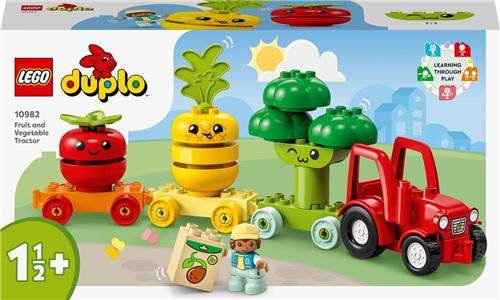 LEGO DUPLO Mijn Eerste Fruit- en Groentetractor Set - 10982