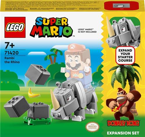 LEGO Super Mario Uitbreidingsset: Rambi de neushoorn - 71420