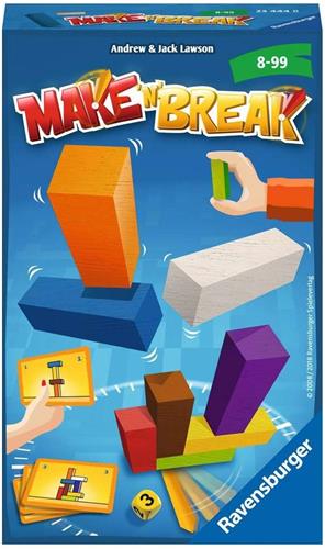 Ravensburger 23444 - Make 'n' Break - Behendigheidsspel voor onderweg