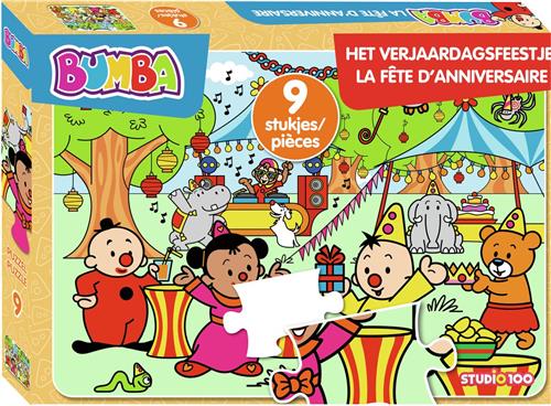 Bumba - Puzzel - 9 stukjes - Het verjaardagsfeestje