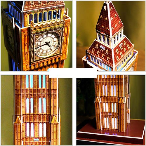 Cubic Fun 3D Puzzel Big Ben LED