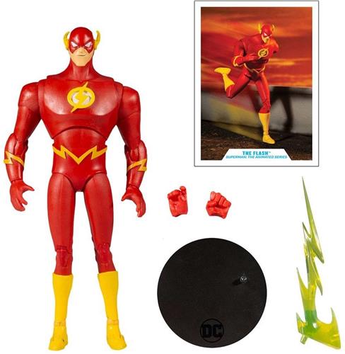 DC Multiverse Action Figure The Flash (Superman: The Animated Series) 18 cm