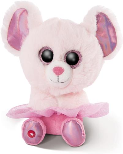 Nici Knuffel Glubschis Muis Junior 15 Cm Pluche Roze