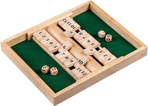 Philos Shut the Box 12, voor 1-2 Spelers