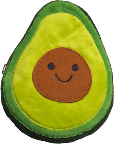 Knuffelige Avocado Bitten - warmteknuffel voor magnetron