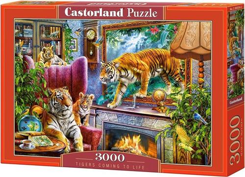 Castorland Tigers coming to life - 3000 stukjes