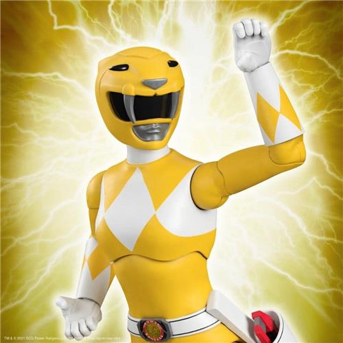 Mighty Morphin' Power Rangers: Ultimates Wave 1 - Yellow Ranger 7 inch Action Figure