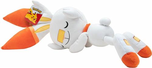 Pokémon Pluche - Slapende Scorbunny 45 cm