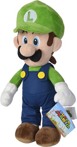 Super Mario Luigi Pluche, 30cm - Knuffel