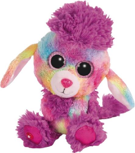 Nici Knuffelhond Glubschis Poedel Junior 15 Cm Pluche Paars