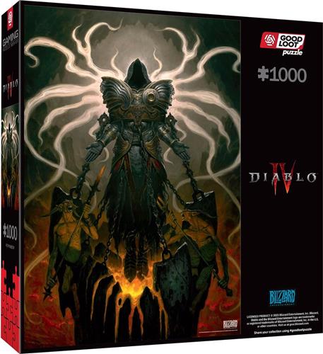 Diablo IV Puzzel - Inarius - Puzzel 1000 Stukjes - Diablo Puzzel - Puzzel voor Volwasenne