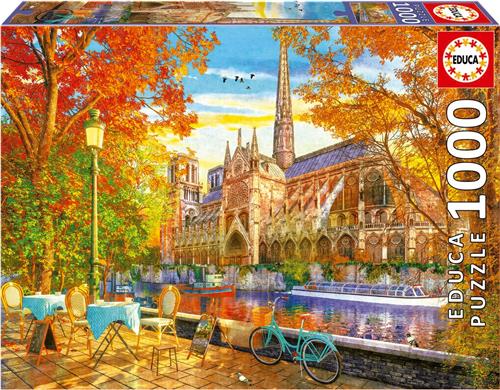 EDUCA - puzzel - 1000 stuks - Otono Notre Dame