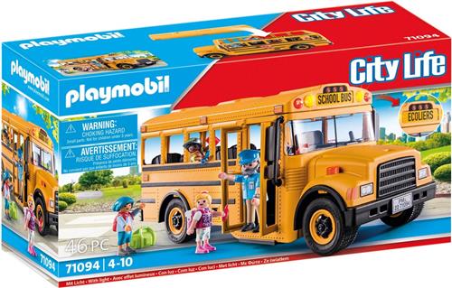 Playmobil City Life Amerikaanse schoolbus - 71094