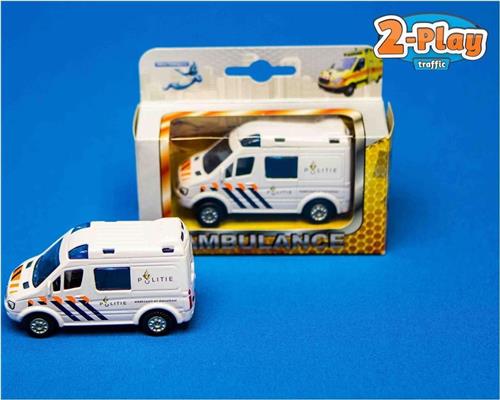 Kids Globe Die-cast Politieauto NL, 8cm