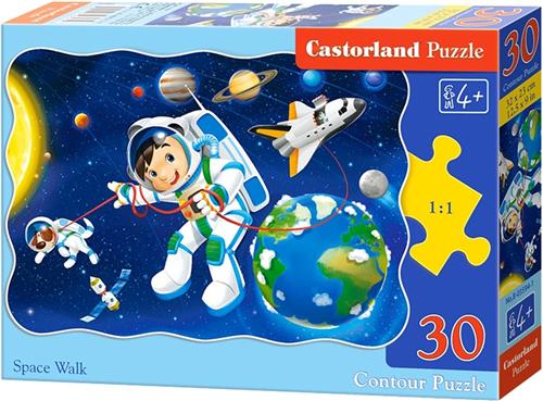 Castorland Legpuzzel Space Walk Junior 30 Stukjes