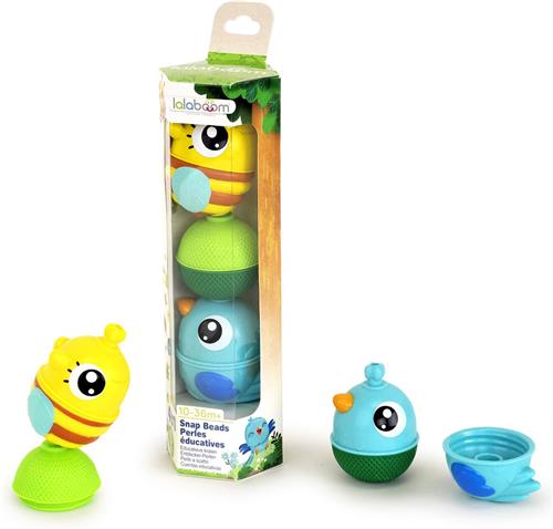 Lalaboom Set dieren (6 st) Bij en blauwe Vogel