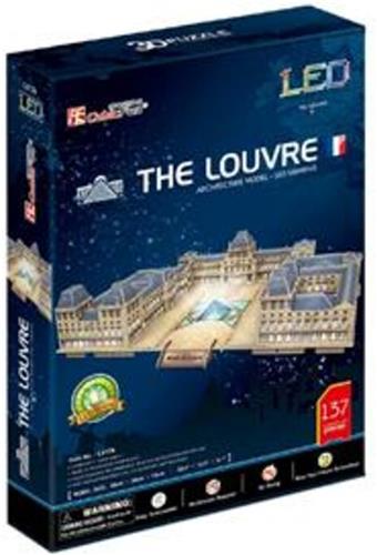 Cubic Fun 3D Puzzel The Louvre LED