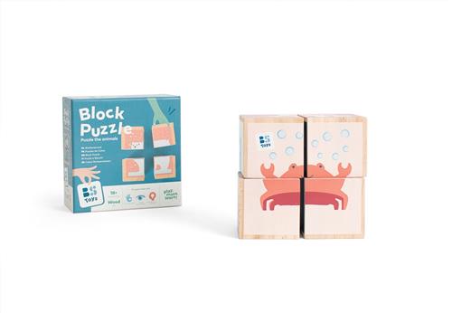 BS Toys Blokkenpuzzel