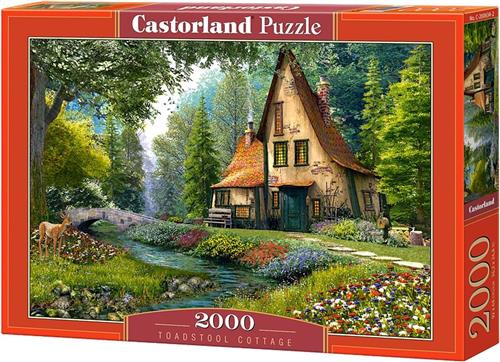 Toadstool cottage Legpuzzel 2000 stukjes