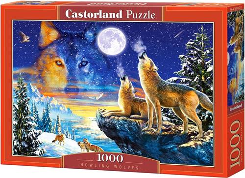 Castorland Legpuzzel Howling Wolves 1000 Stukjes