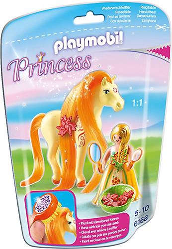 PLAYMOBIL Prinses Sunny met paard om te verzorgen - 6168