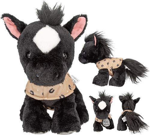 Depesche - Miss Melody knuffel paard Black Angel - 20 cm