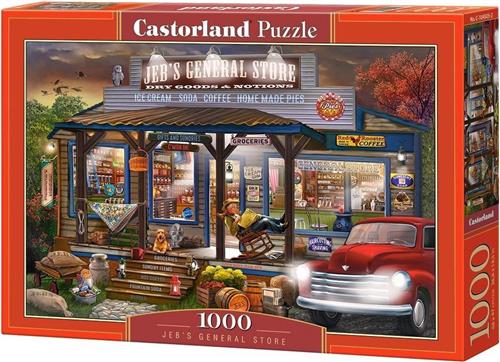 Castorland Legpuzzel Jeb's General Store 68 Cm 1000 Stukjes