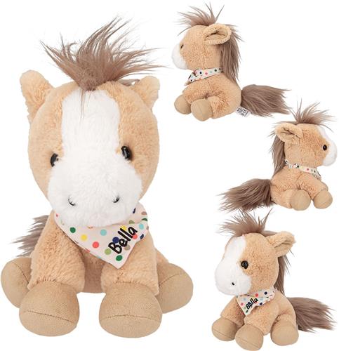 Depesche - SNUKIS knuffel paard Bella - 18 cm