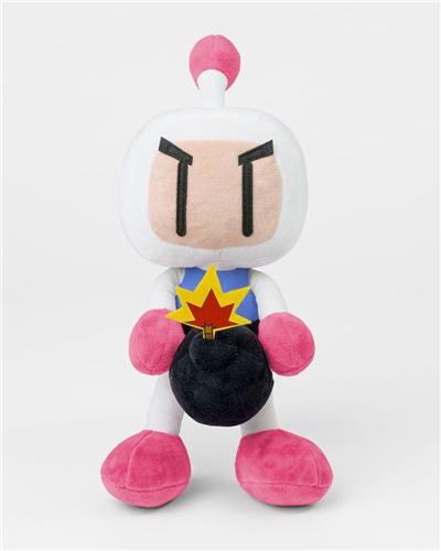 ItemLab Bomberman - Bomberman 37 cm Pluche knuffel - Multicolours