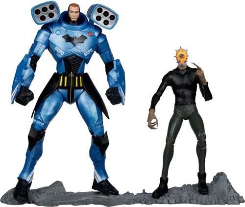 DC Multiverse Action Figure 2-Pack Rookie & Mr. Bloom (Batman: Endgame) (Gold Label) (SDCC) 18 cm