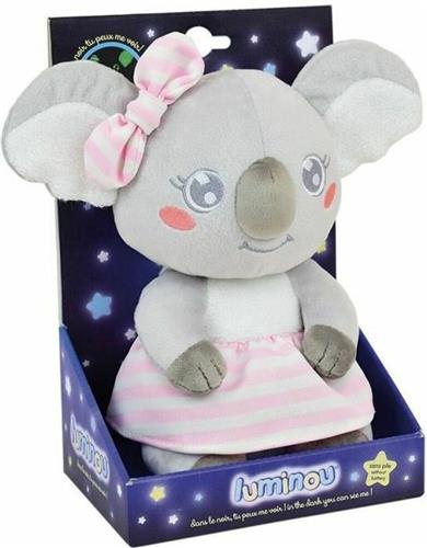 Mimi Koala Knuffel Pink Glow in the Dark - ± 22 cm - Pluche