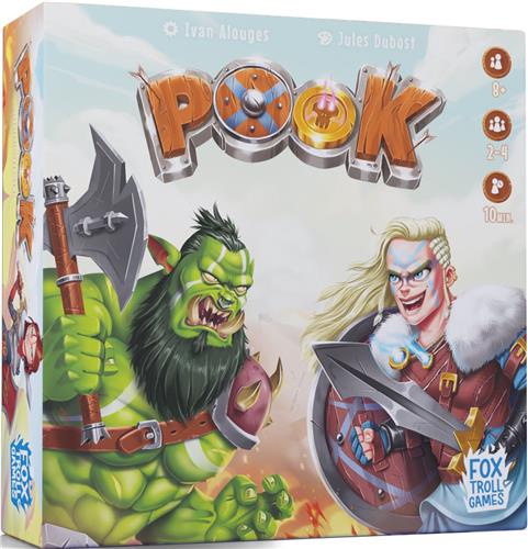 Fox Troll Games - Pook - Strategisch Kaartspel - 2-4 Spelers - Geschikt vanaf 8 Jaar