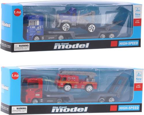 Overige Merken Die-Cast Transporter + Voertuig Assorti