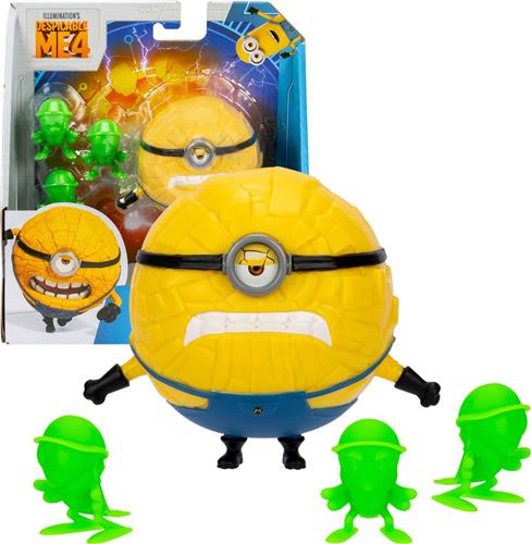 Despicable Me 4 - Crash & Rol Mega Minion Jerry - Actiefiguur