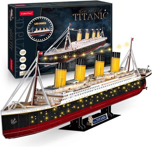 Cubic Fun 3D Puzzel Titanic Led