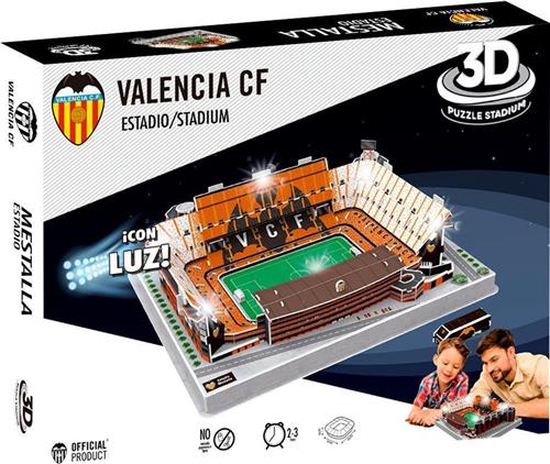 LED Puzzel Valencia Mestalla Stadion: 87 stukjes